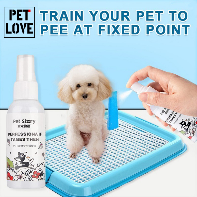 Pet Potty Training Spray Encourages Dogs To Urinate Wherever The