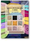 GEENA / PONGEE SILK FABRIC 60"WIDTH