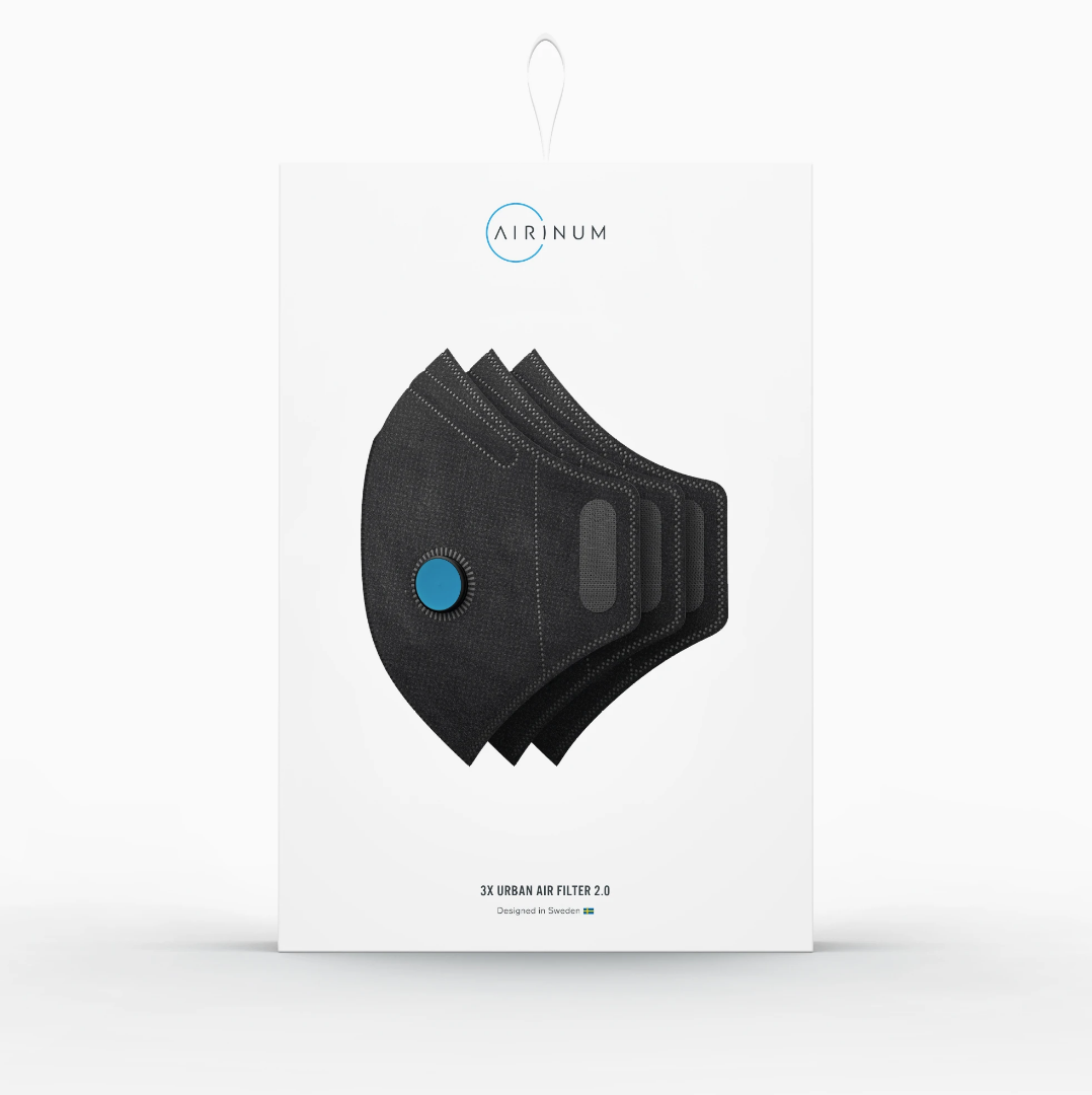 AIRINUM : URBAN AIR MASK 2.0 FILTER 3PCS / PACK Fabric Mask Set