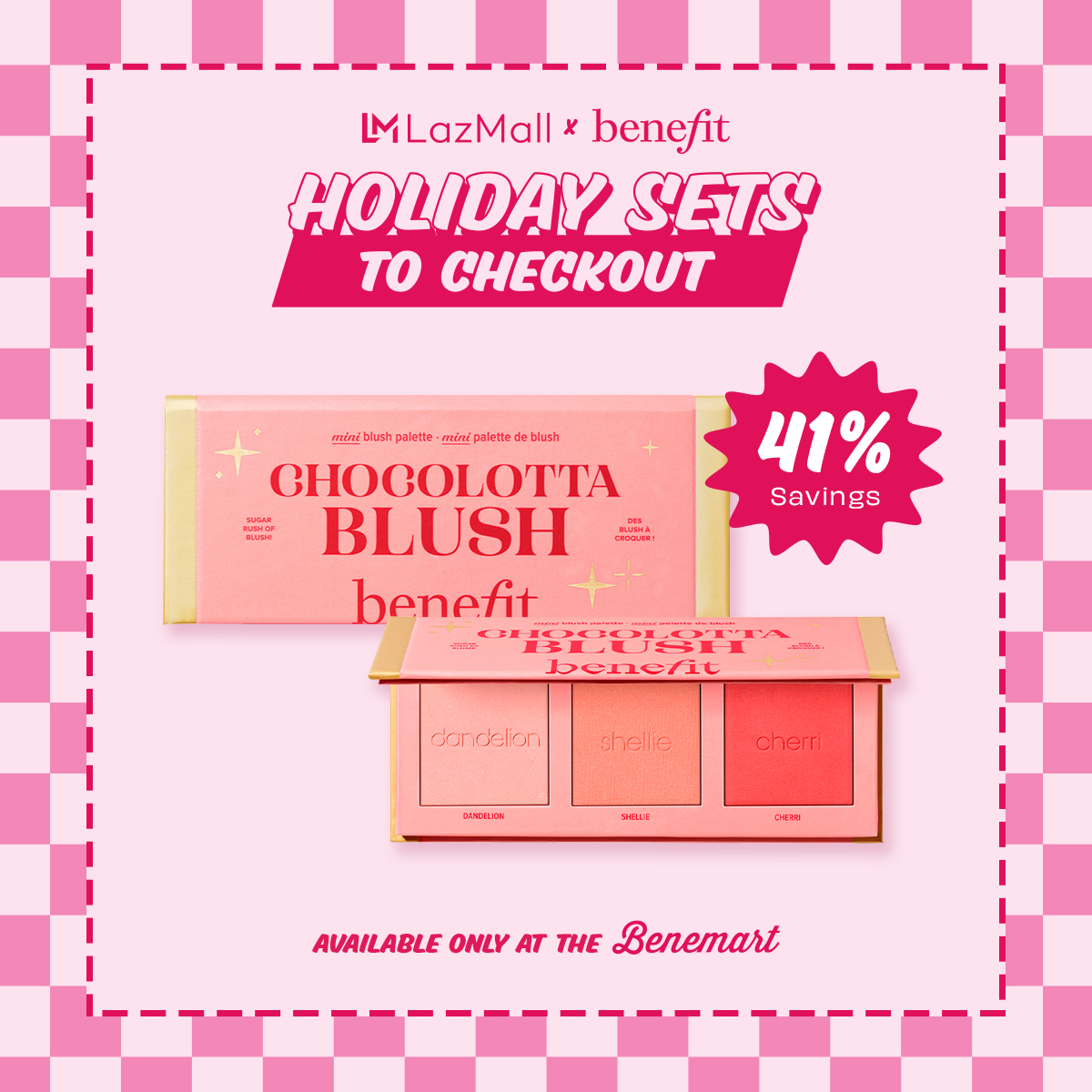 Discount on Benefit  shoes - SKU: Benefit Chocolotta Blush