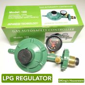 LPG REGULATOR W/LOCK JAPANESE TECHNOLOGY  Free 2pcs clamps