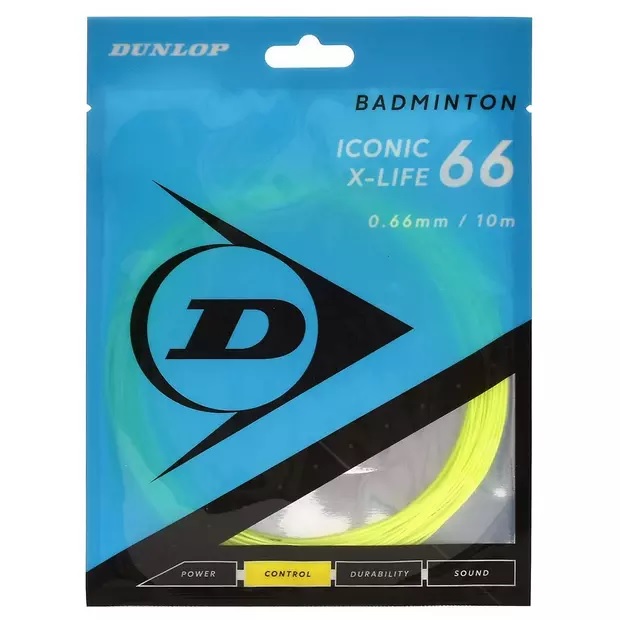 Dunlop Badminton String Iconic X-Life 66