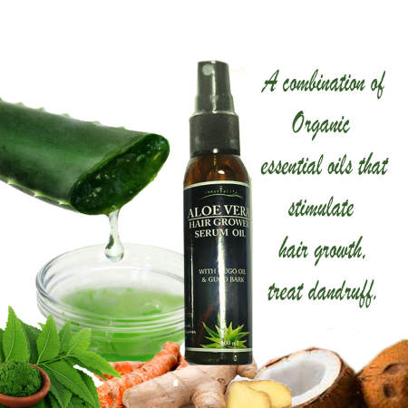 aloe vera oil HAIR GROWER SERUM