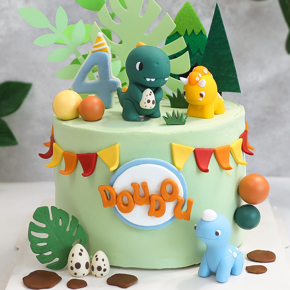 A Deceptively Easy Dinosaur Birthday Cake: DIY How-To | Recipe | Dinosaur  birthday cakes, Dino birthday cake, Dinosaur birthday