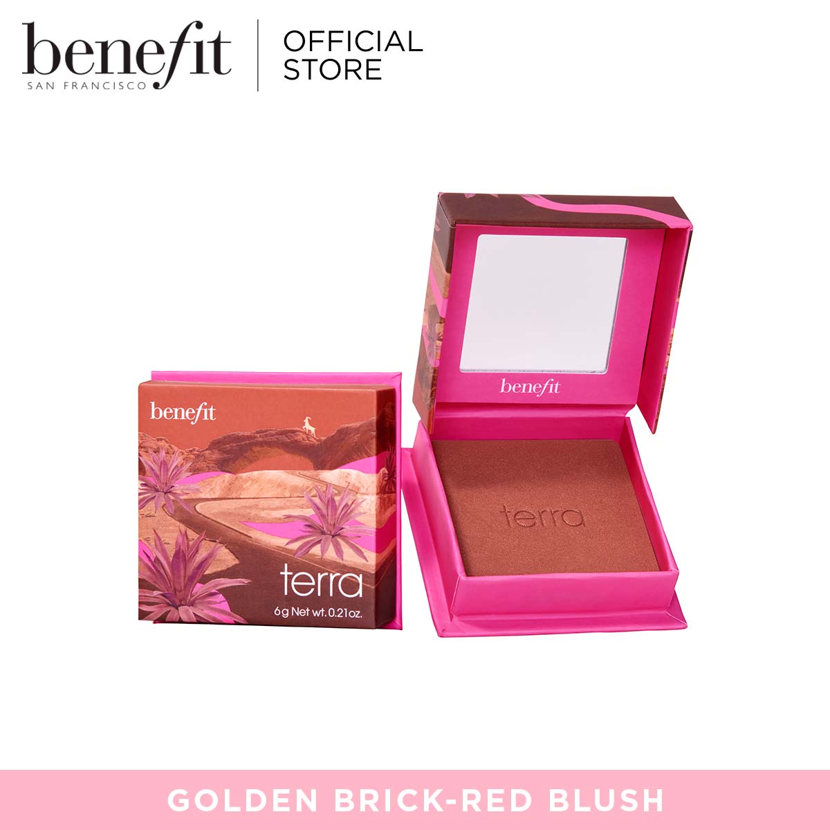 Discount on Benefit  shoes - SKU:  Terra Golden Brick-Red Blush