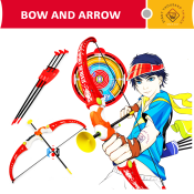 Archery Game with Bow  and Arrow Target Sports Toy Set