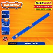 Wadfow Spirit Level 120cm Leveling Tool Aluminum Spirit Leveler Bubble Level Box Spirit Level WSL2G120 | 100% Original / Authentic •BUILDMATE• Wht