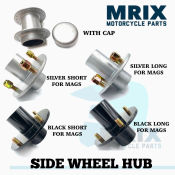 MRIX Motorcycle Side Wheel Hub with Cap and Tire