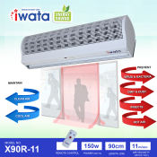 Iwata X90R-11 Air Curtain with Remote Control