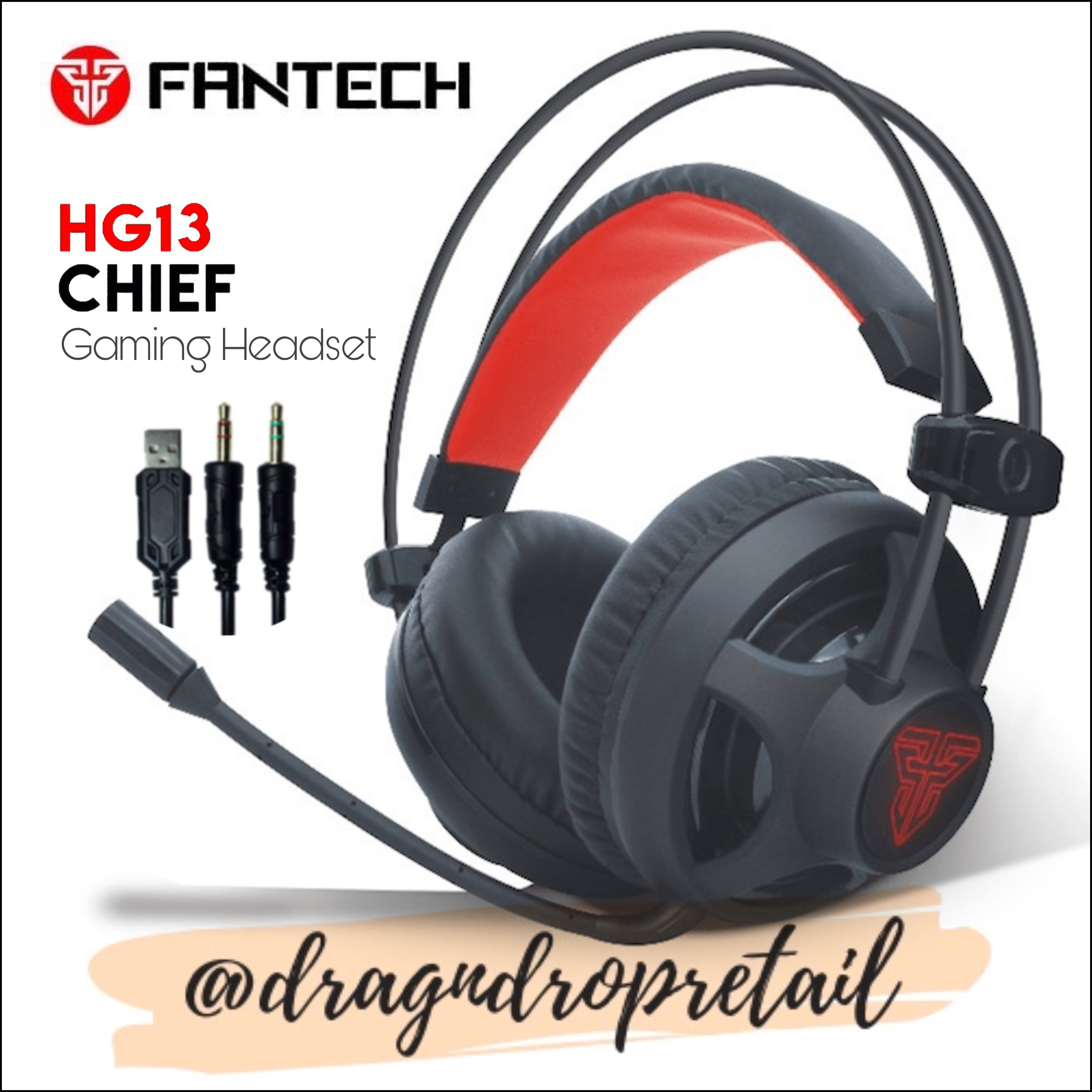 FANTECH HG13 CHIEF Gaming Headset Headphone Lazada PH