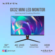 Xitrix GX32 32" 4K IPS Monitor, HDR, VRR, Warranty