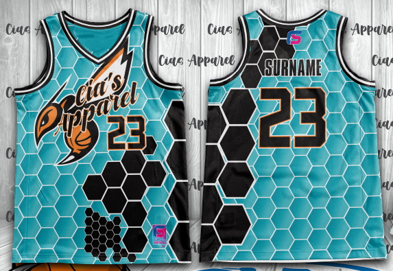 Full sublimation jersey (Customize team name, surname and number)