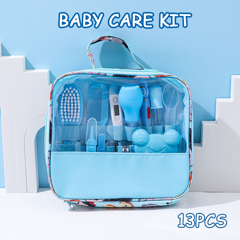 13pcs Set Baby Nail Trimmer Grooming Kit Portable Newborn Baby Nail