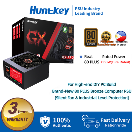 Huntkey GS700 Prime 600W PSU for High Efficiency Gaming