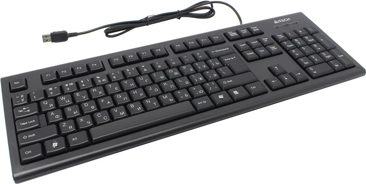 A4Tech KR85 USB Mute Keyboard for Office Use