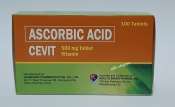 Ascorbic Acid CEVIT 500mg VITAMIN Box of 100 Tablets