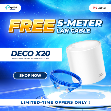 TP-Link Deco X20 AX1800 Mesh Wi-Fi 6 System