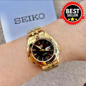 Seik0 Women's Automatic Gold Stainless Steel Watch with Date