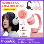 Macaron Colors Wireless Bluetooth Headphones by Y08