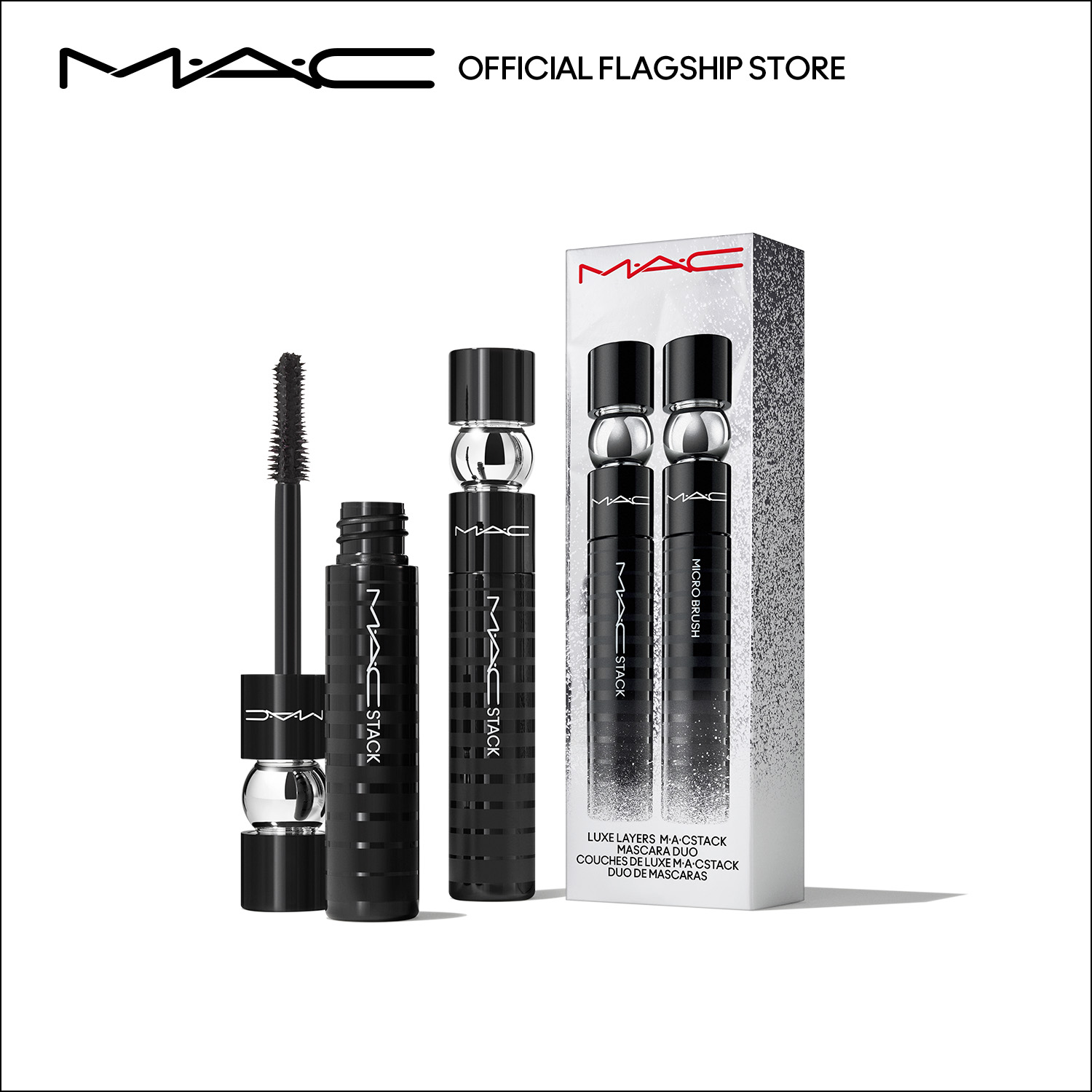 Discount on M·A·C  shoes - SKU: 【OFFER】MAC Special Edition MACStack Mascara Set / 24 hours long-wearing & clump-resistant - Luxe Lay
