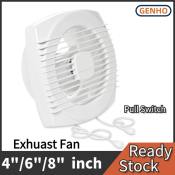 Bathroom Exhaust Fan with Pull Cord - Brand Available