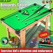 DELILAH Mini Billiard Table for Kids - 27x14 Inches