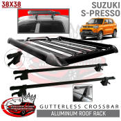 Suzuki S-PRESSO Aluminum Roof Rack Bundle with Crossbars