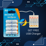 Sony Rechargeable Batteries - AA and AAA Options