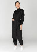 "FASHIONABLE" BLACK PPE Gown - Lab/Isolation Gown (Brand Name