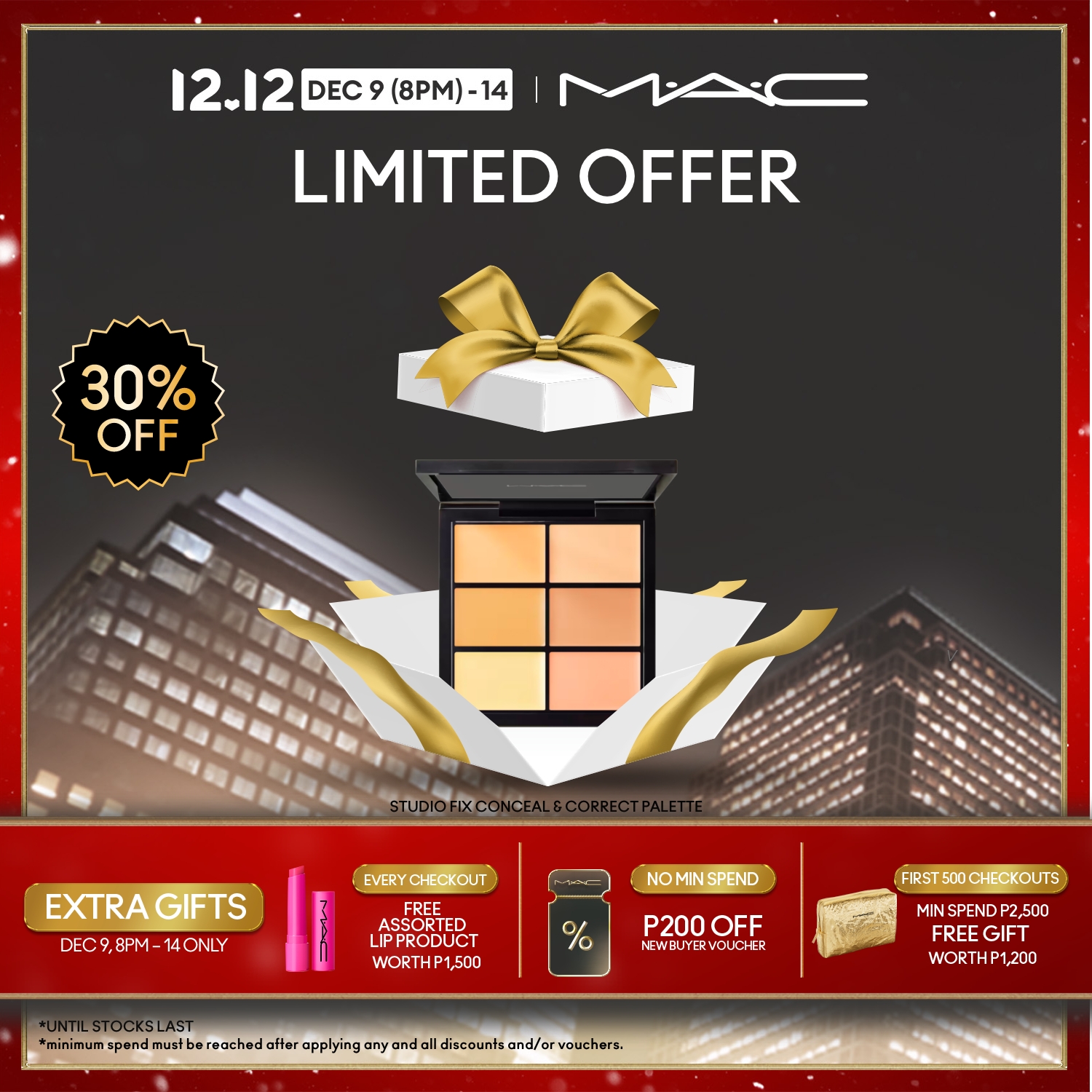 Discount on M·A·C  shoes - SKU: MAC Studio Fix Conceal & Correct Palette / 4 concealers and 2 correctors for Normal and Oily skin – 