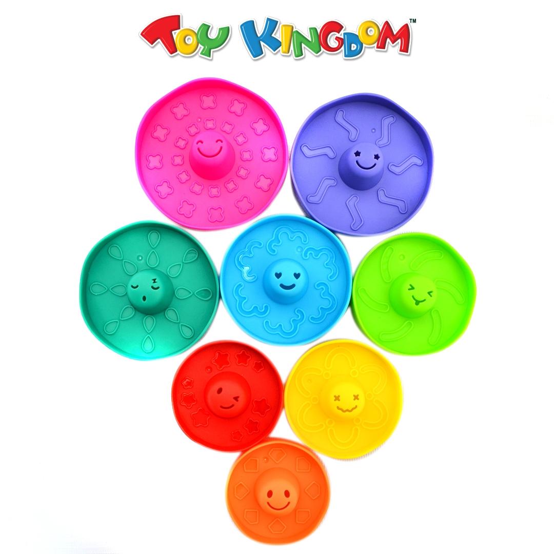 spinning stacking rings toy