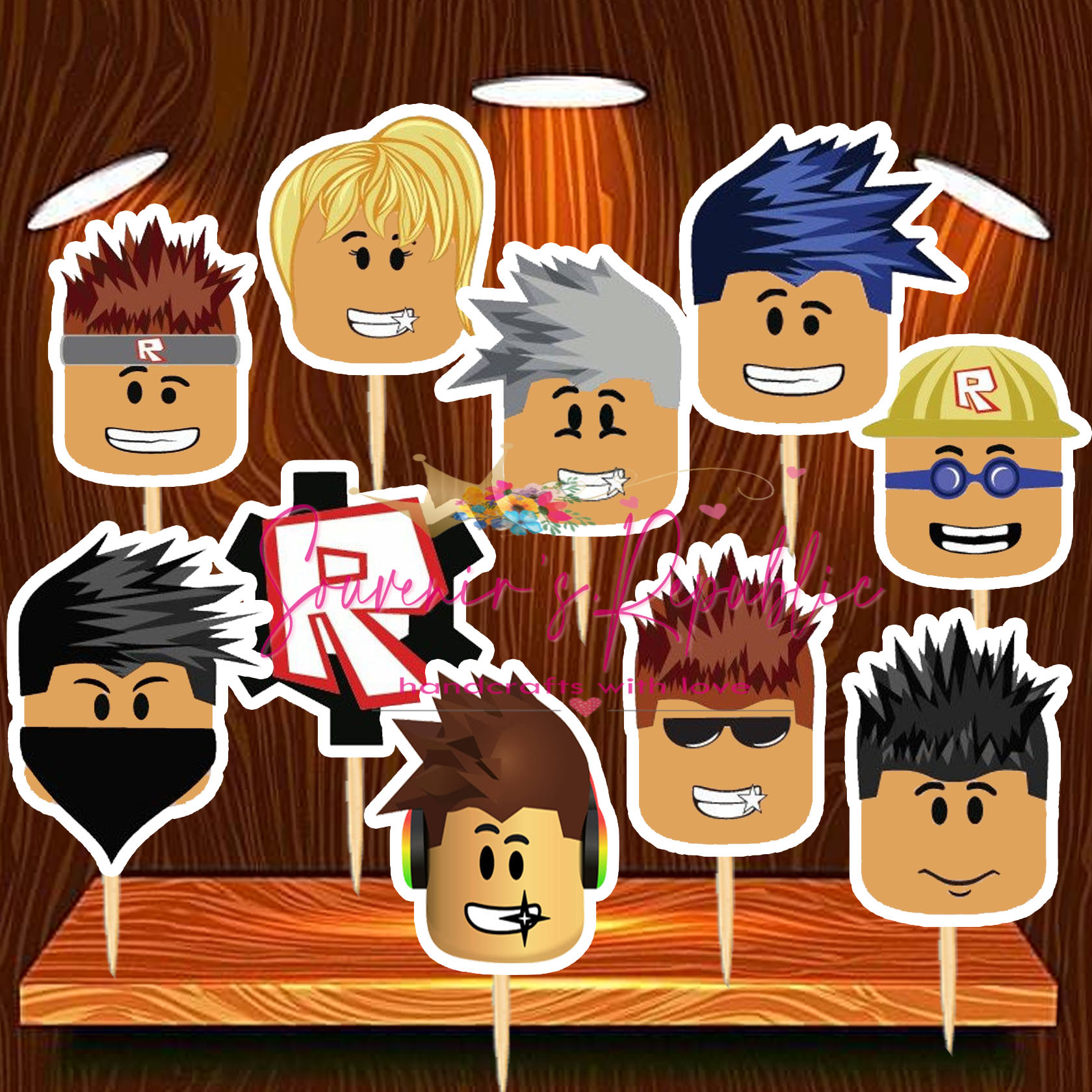 Roblox Cake Toppers Shop Roblox Cake Toppers With Great Discounts And Prices Online Lazada Philippines - roblox cake topper boy