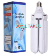 Foldable Fan Blade LED Light Bulb (45W, 6500K) - BUY