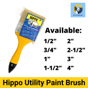 Hippo Utility Paint Brushes Set - Various Sizes