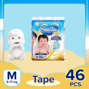 MamyPoko Extra Dry Medium  - 46 pcs x 1 pack - Tape Diaper