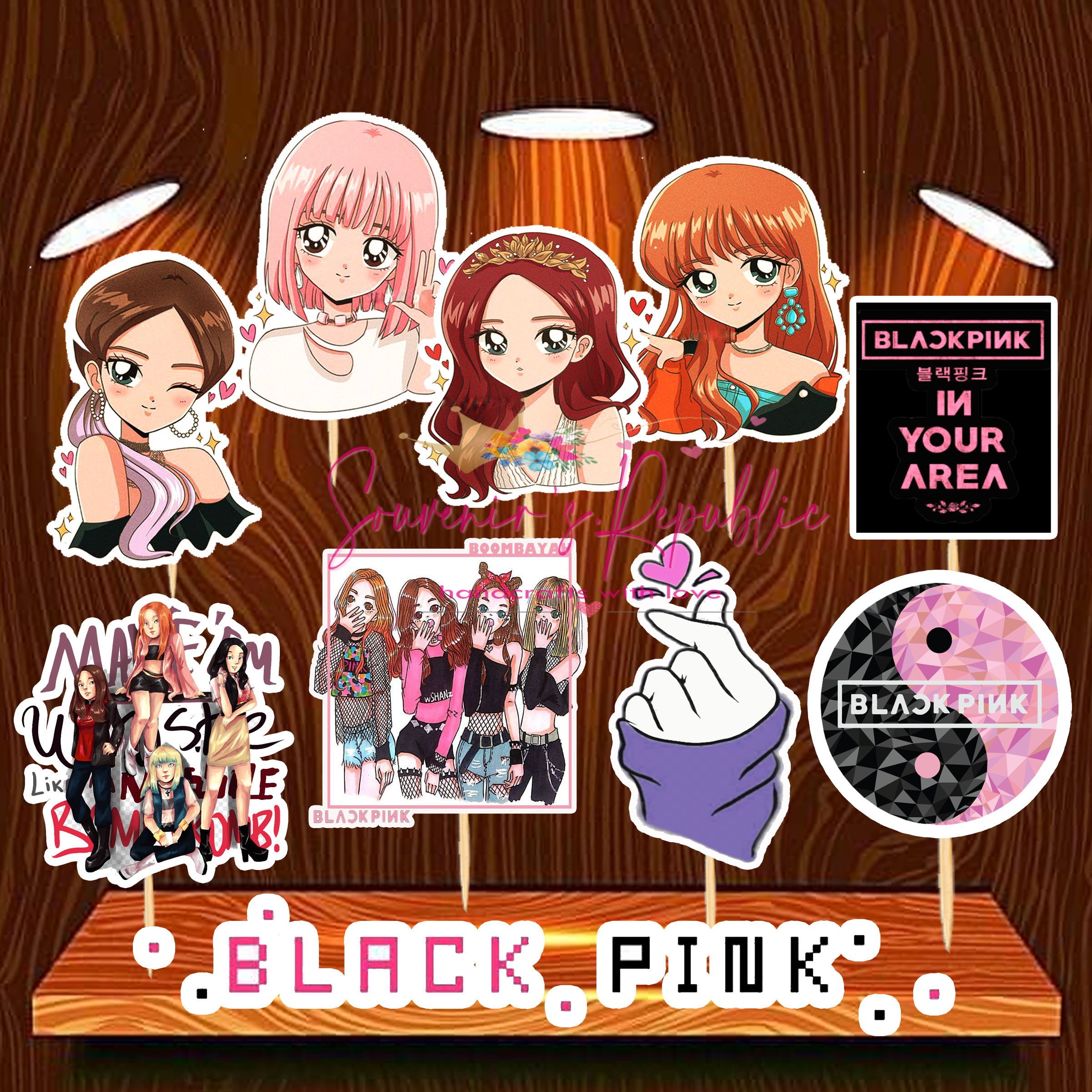 black pink cake toppers shop black pink cake toppers with great discounts and prices online lazada philippines