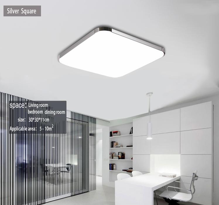 Led Ceiling Light Surface Square Ceiling Mount Bedroom Living