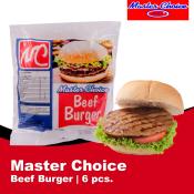 Master Choice Beef Burger by Master Siomai