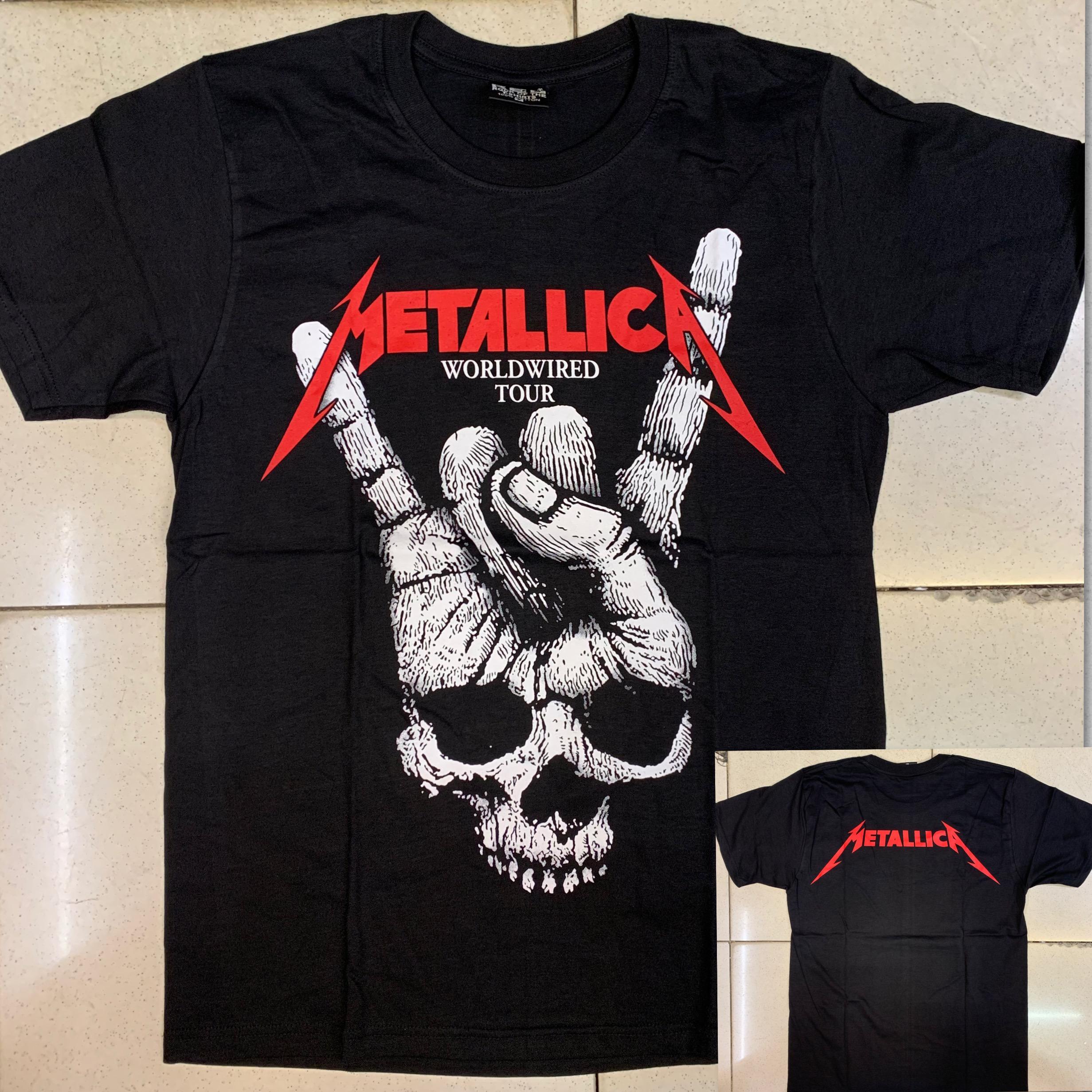 metallica worldwired t shirt