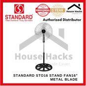 Standard Sto16 stand fan16" metal blade STO-16E