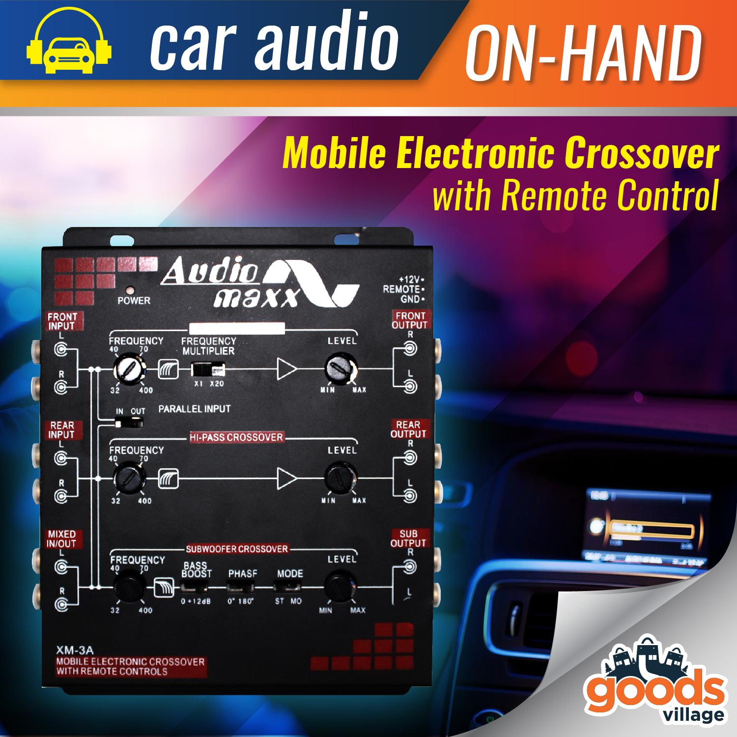 Audio Maxx Car Audio System XM-3A