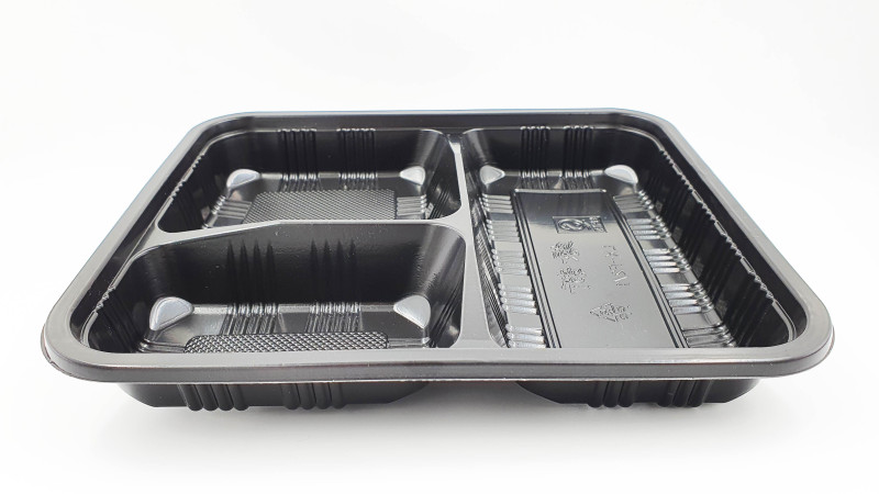 Takeout/To-go Container KS-84 Bento Box with Flat Lid (400/Case)