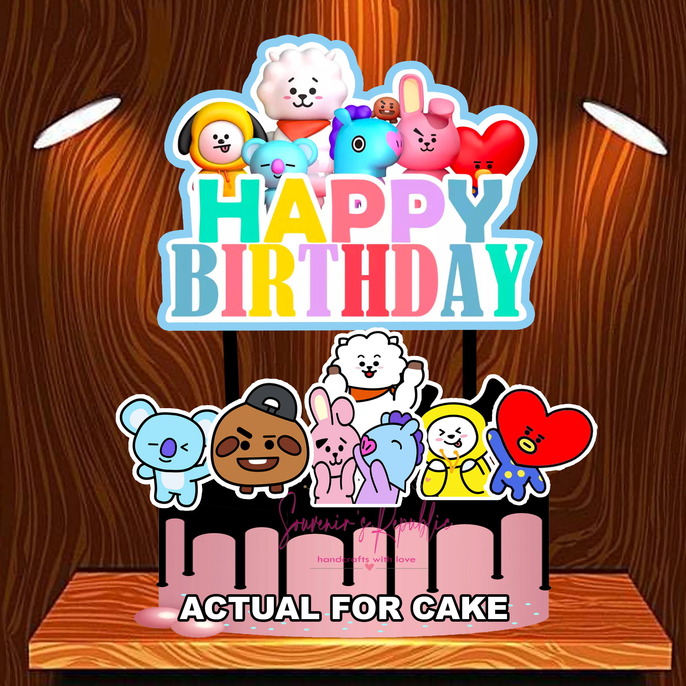 bt21 cake toppers shop bt21 cake toppers with great discounts and prices online lazada philippines