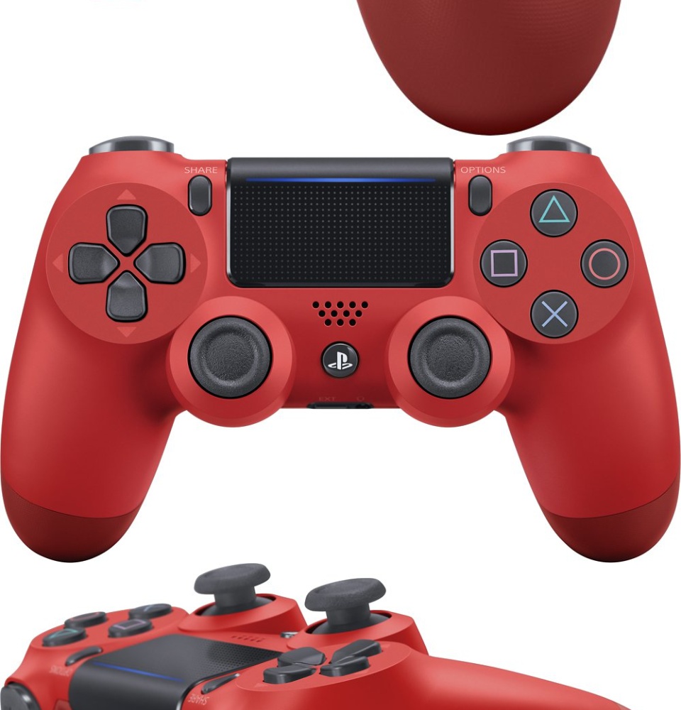 Magma red store ps4 controller v2