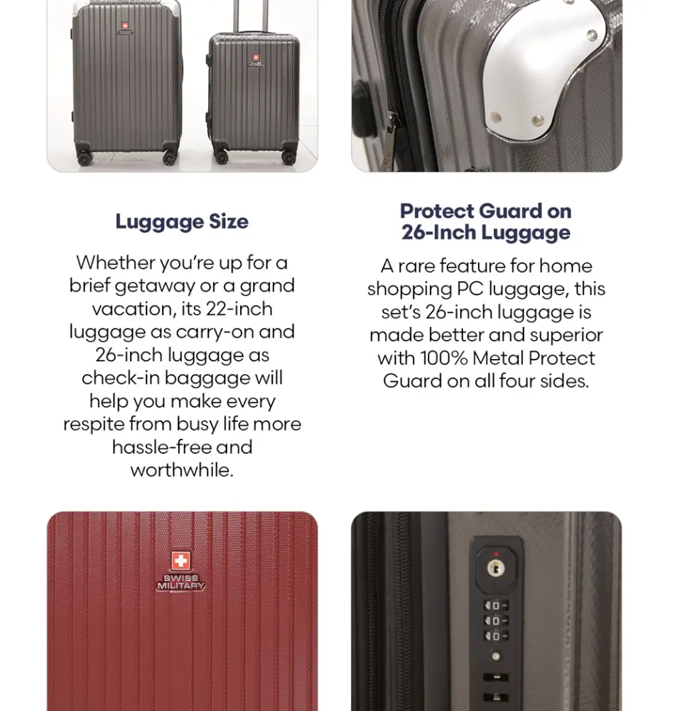checked baggage swiss