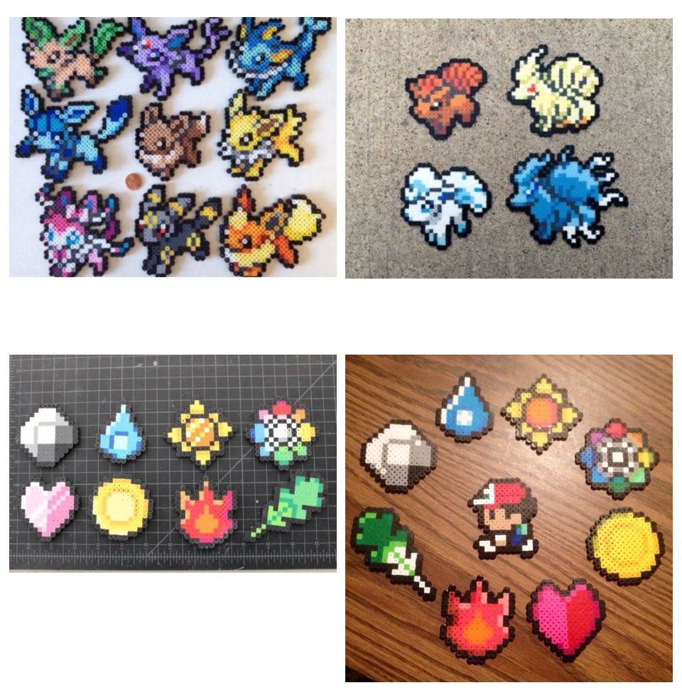 QDCrafts  DIYs & Fuse Bead Art on Instagram: ⚡️Pokémon is celebrating  their 25th anniversary in 2021 and I just happened to make the 3 Kanto  starters after getting some Pokémon cards