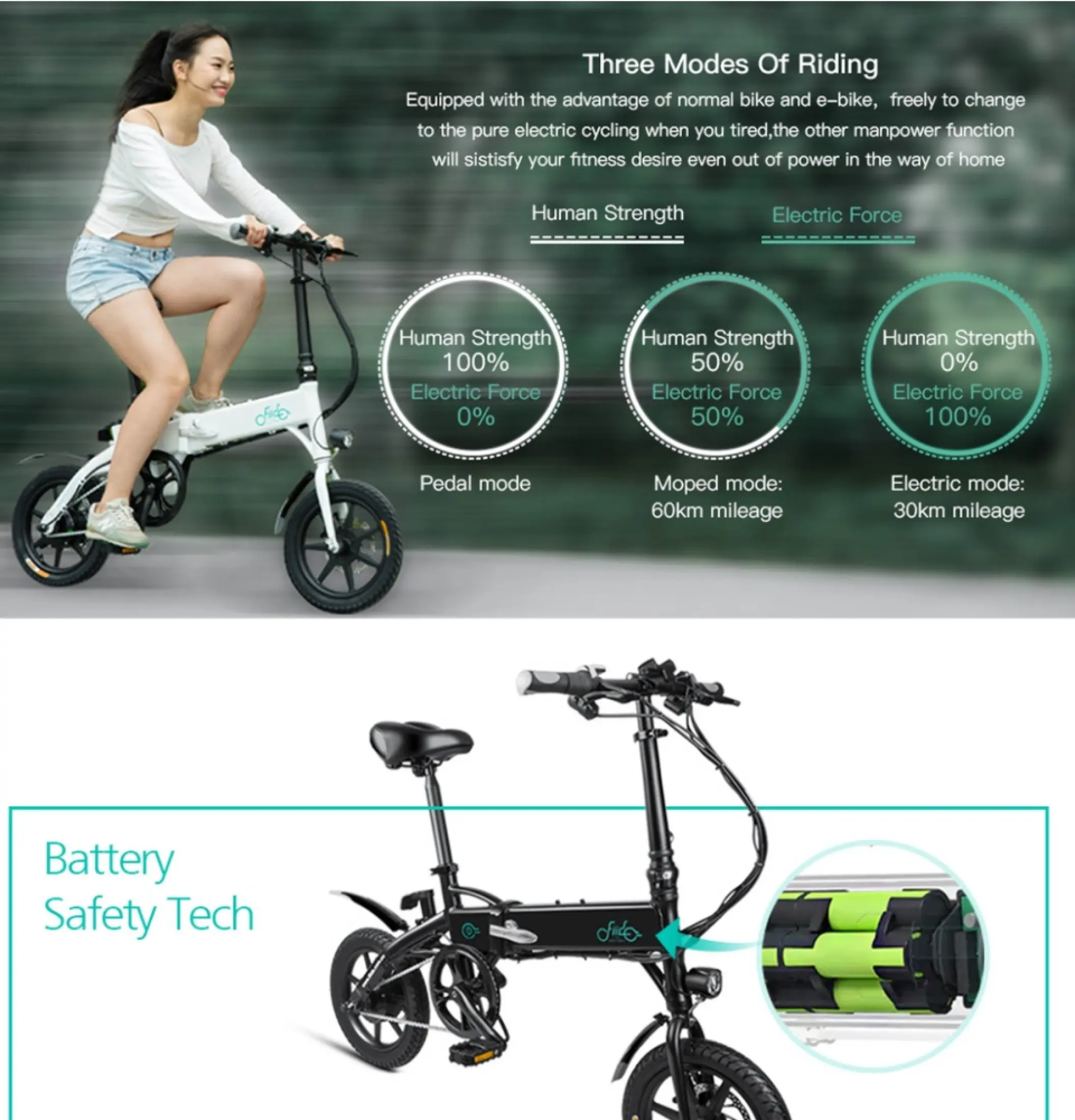 fiido d1 folding electric bike uk