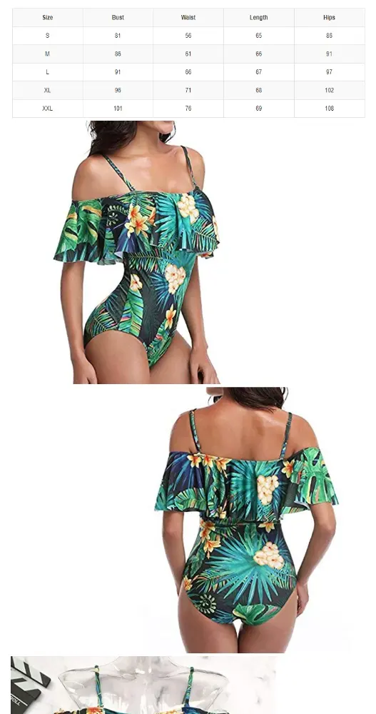 tropical swimwear