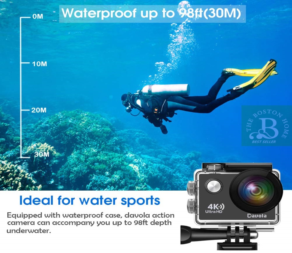 Davola 1080p wifi sports sales camera