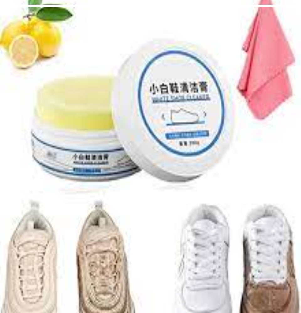 QUALITHINGSPAL Japan White shoe cleaning cream, white shoes cleaning cream  multipurpose shoe cleaner leather shoe bags effective dirt removal Shoe  Cleaner For White Shoes White Shoe Cleaner Shoe Cleaner For All Colors